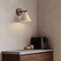 TEROVA – Travertine Stone Wall Sconce LED Downlight for Bedroom, Hallway and Living Room
