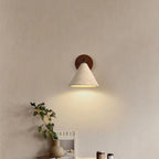 TEROVA – Travertine Stone Wall Sconce LED Downlight for Bedroom, Hallway and Living Room